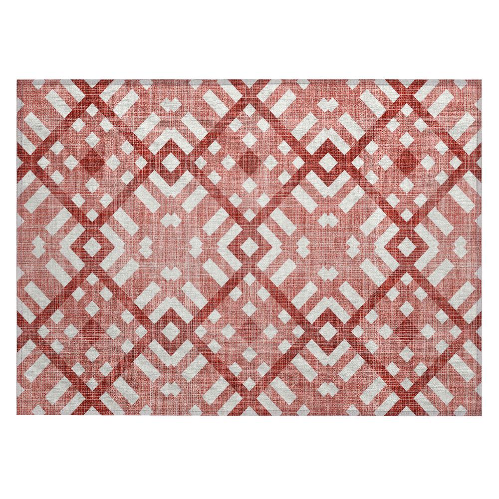 Chantille ACN616 Red 1'8" x 2'6" Rug. Picture 1