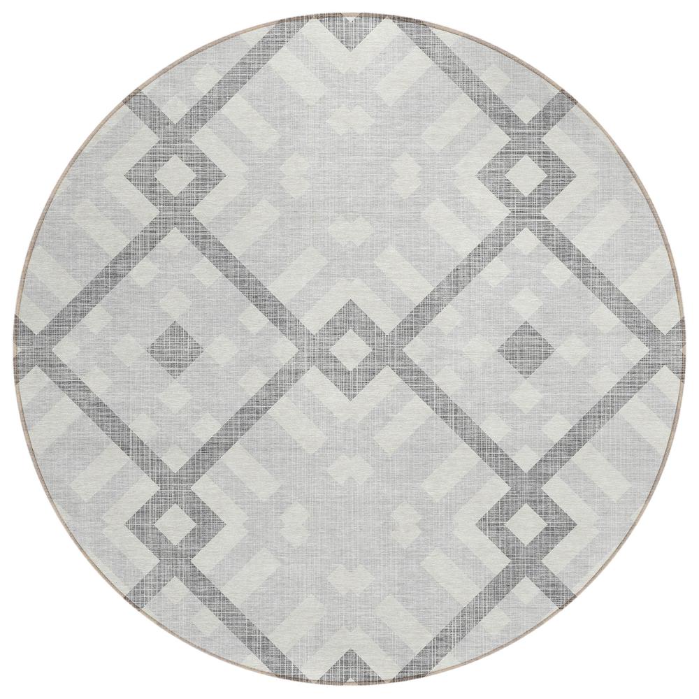Chantille ACN616 Gray 8' x 8' Rug. Picture 1