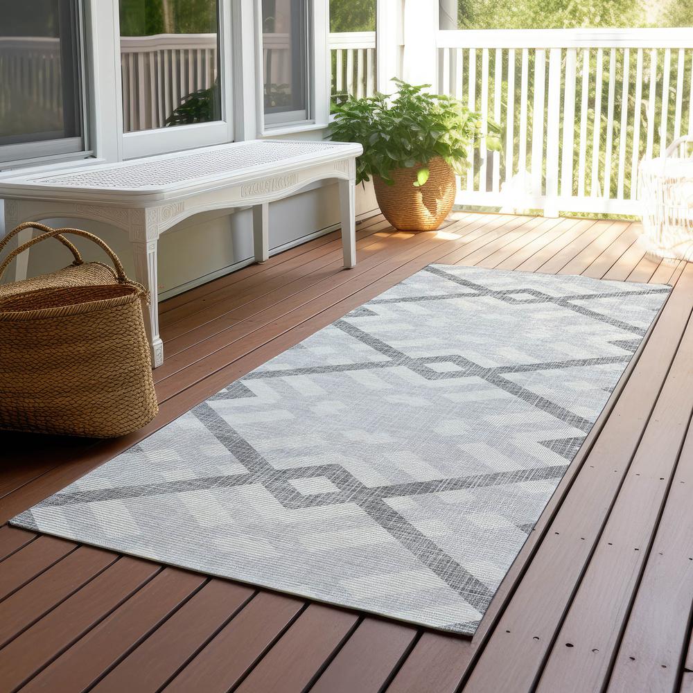 Chantille ACN616 Gray 2'3" x 7'6" Rug. Picture 7