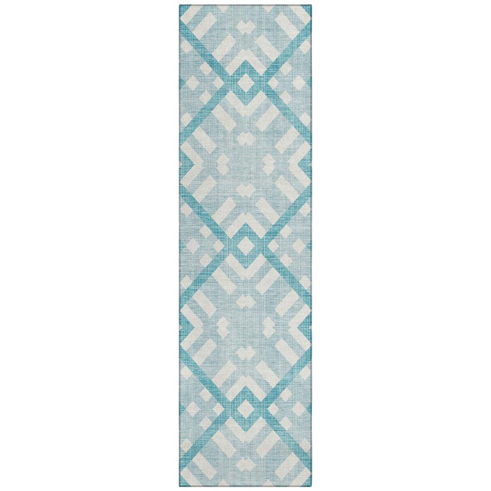 Chantille ACN616 Teal 2'3" x 7'6" Rug. The main picture.