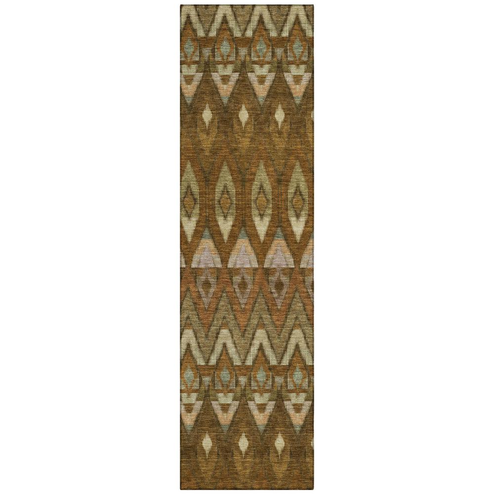 Chantille ACN617 Brown 2'3" x 7'6" Rug. Picture 1