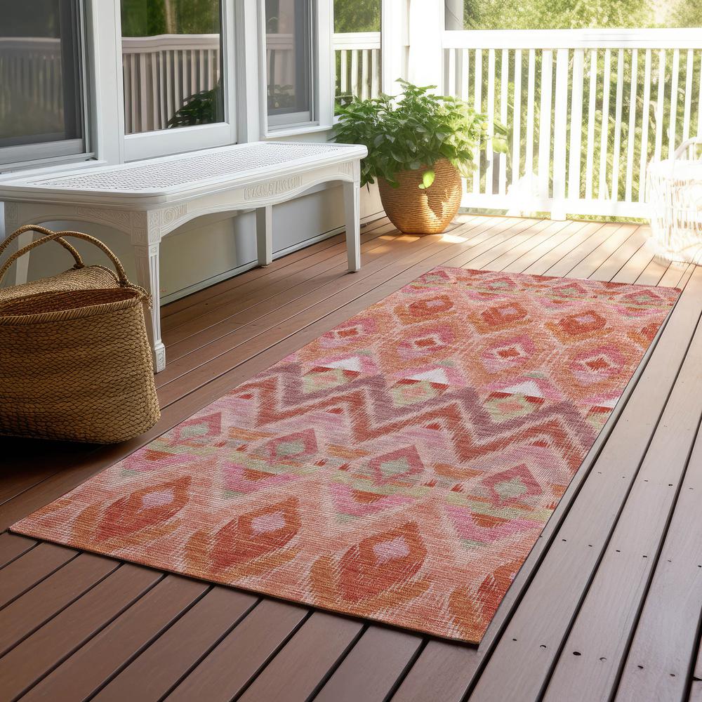 Chantille ACN617 Pink 2'3" x 7'6" Rug. Picture 7