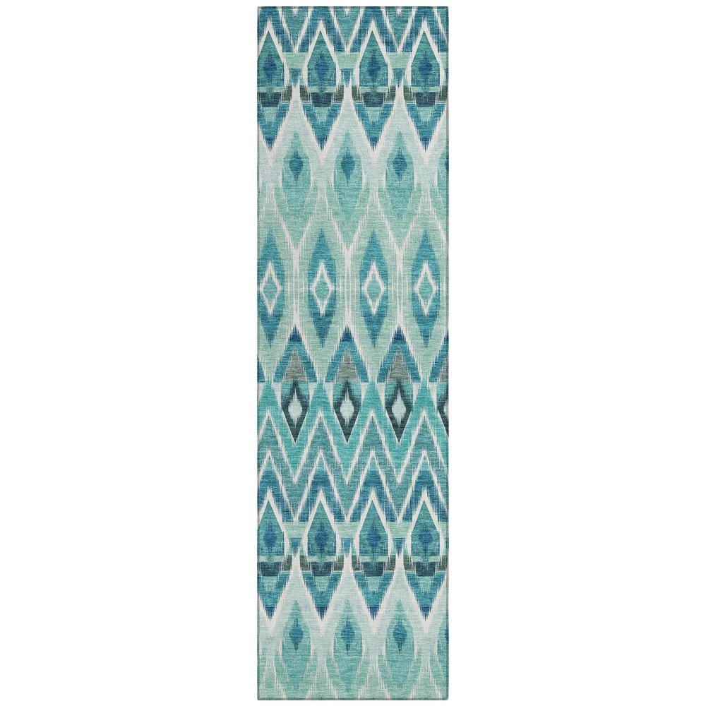 Chantille ACN617 Teal 2'3" x 7'6" Rug. Picture 1
