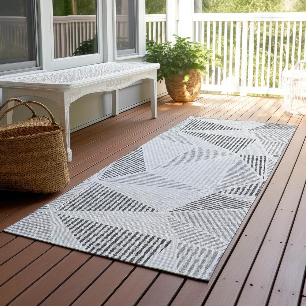Chantille ACN618 Gray 2'3" x 7'6" Rug. Picture 7