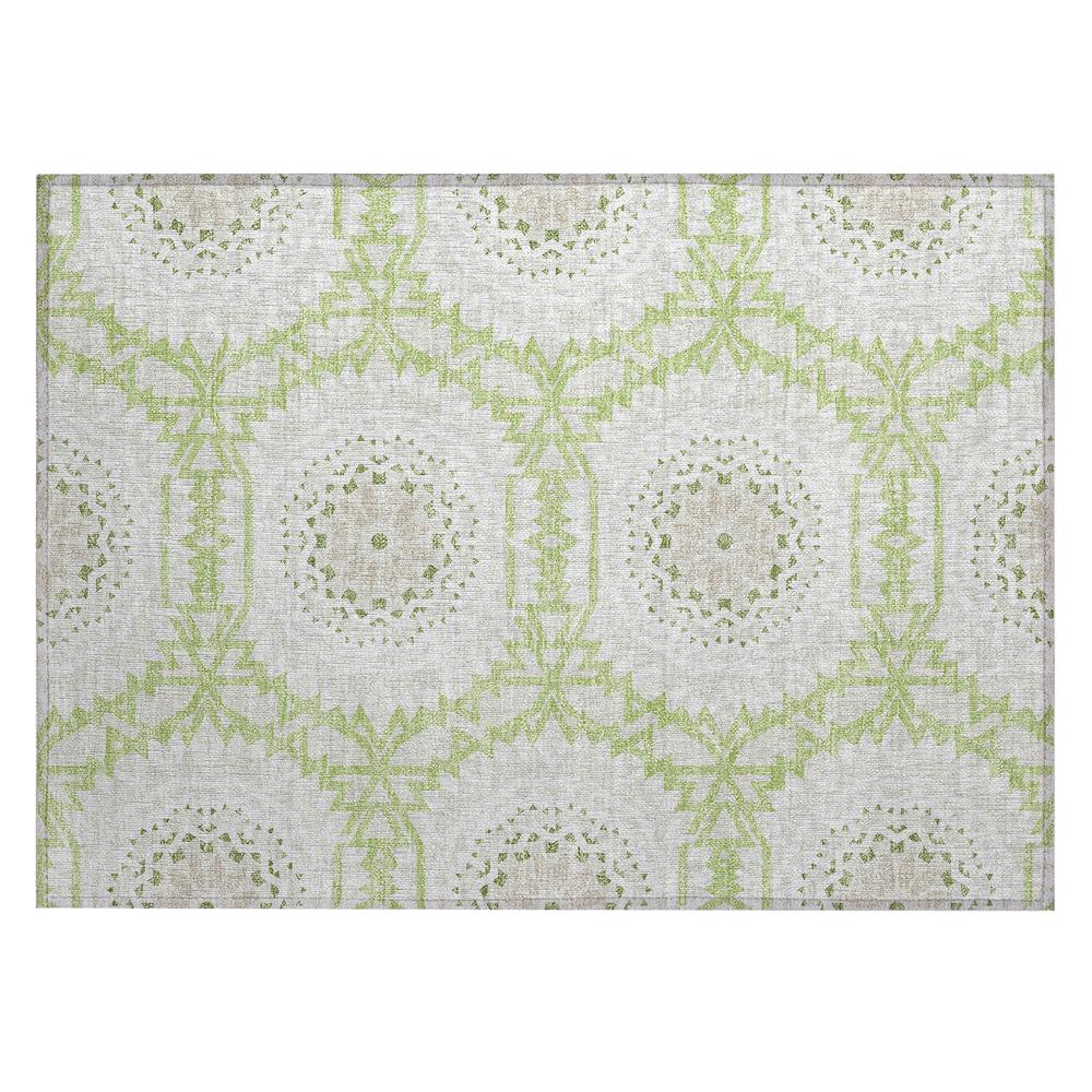 Chantille ACN619 Green 1'8" x 2'6" Rug. Picture 1
