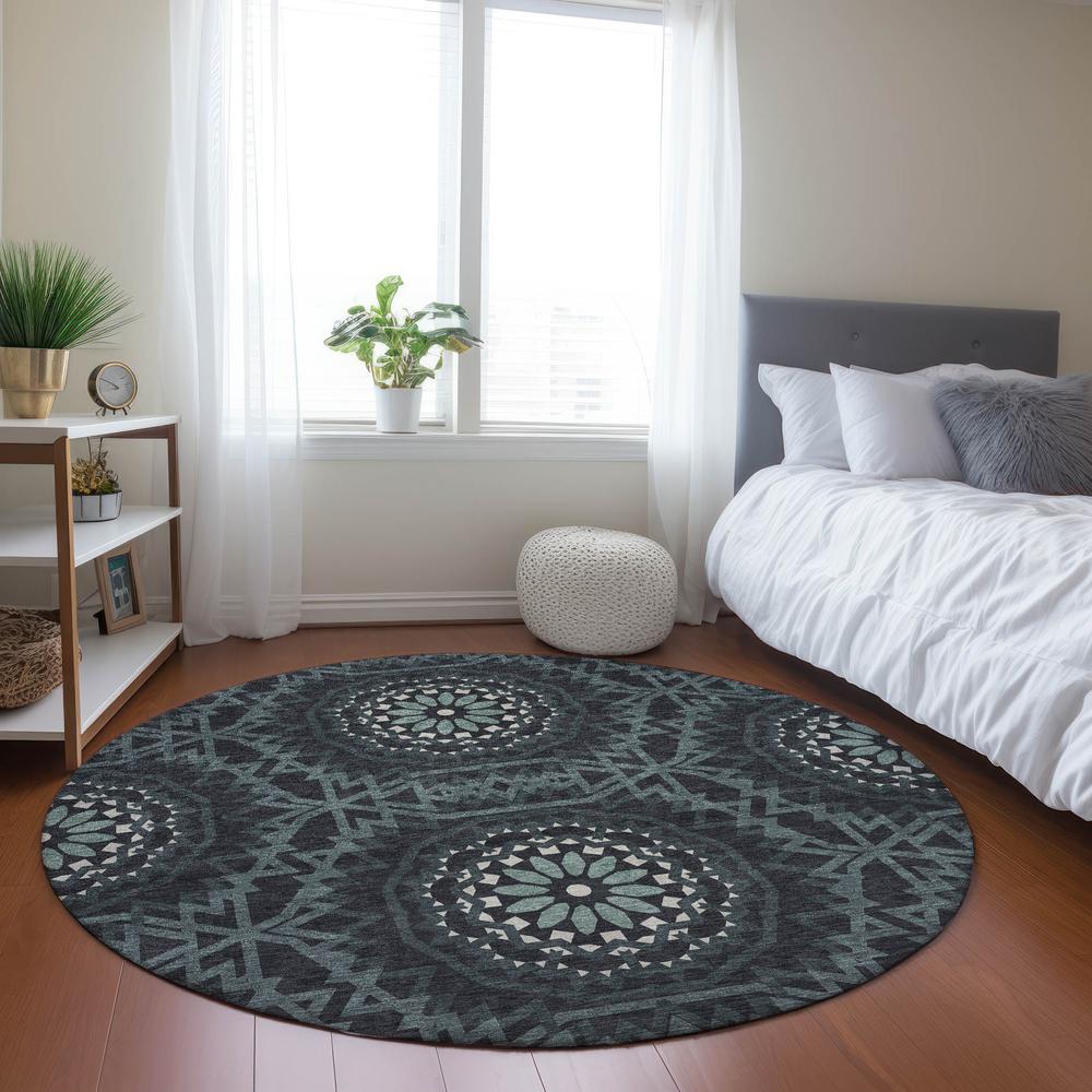 Chantille ACN619 Gray 8' x 8' Rug. Picture 6