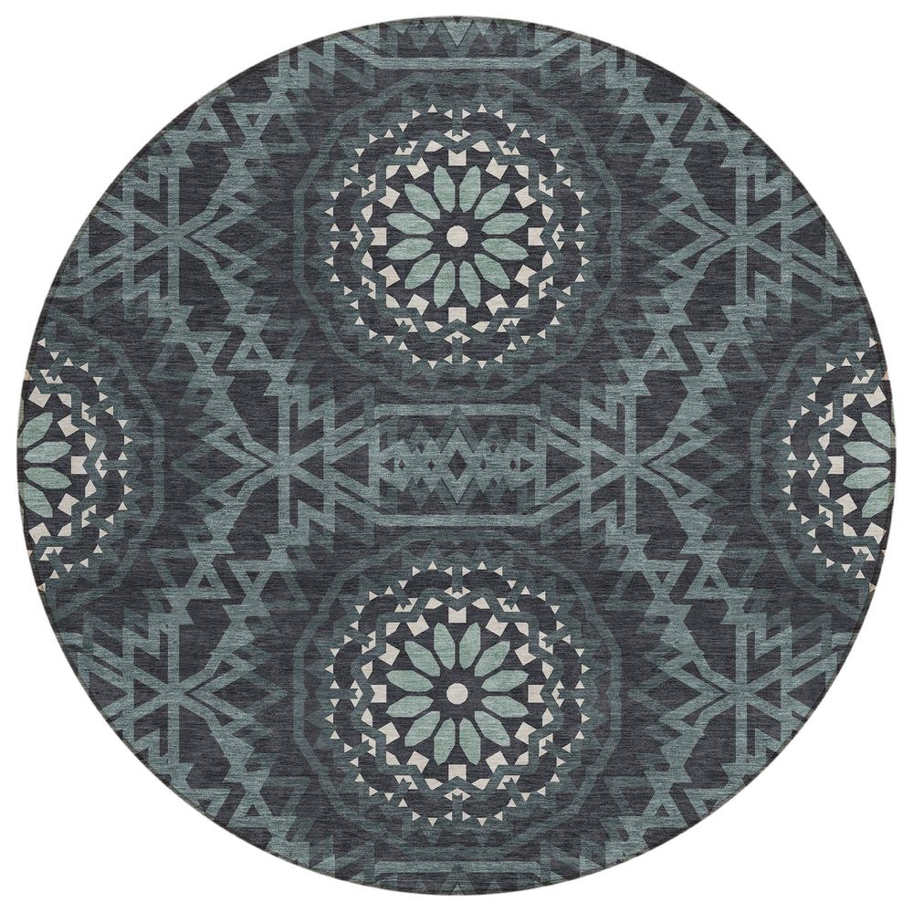 Chantille ACN619 Gray 8' x 8' Rug. Picture 1