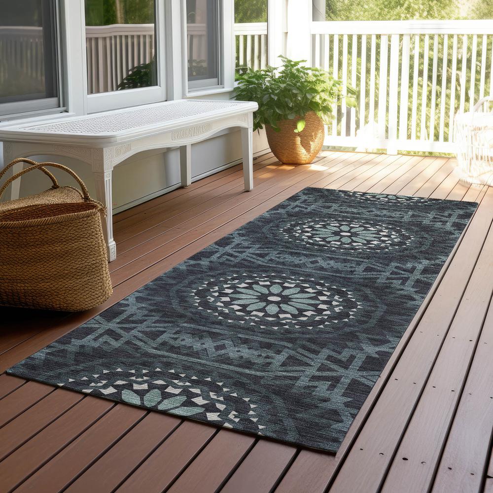 Chantille ACN619 Gray 2'3" x 7'6" Rug. Picture 7
