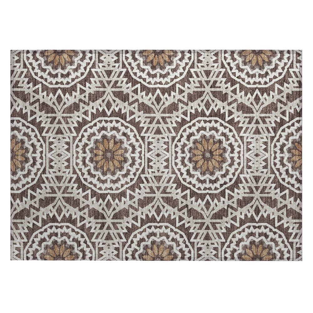 Chantille ACN619 Brown 1'8" x 2'6" Rug. Picture 1