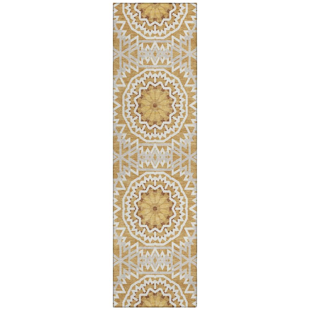 Chantille ACN619 Gold 2'3" x 7'6" Rug. Picture 1