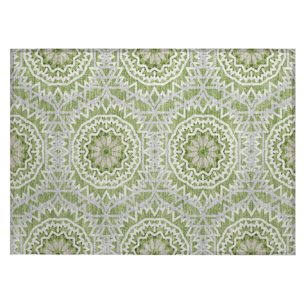 Chantille ACN619 Green 1'8" x 2'6" Rug. Picture 1