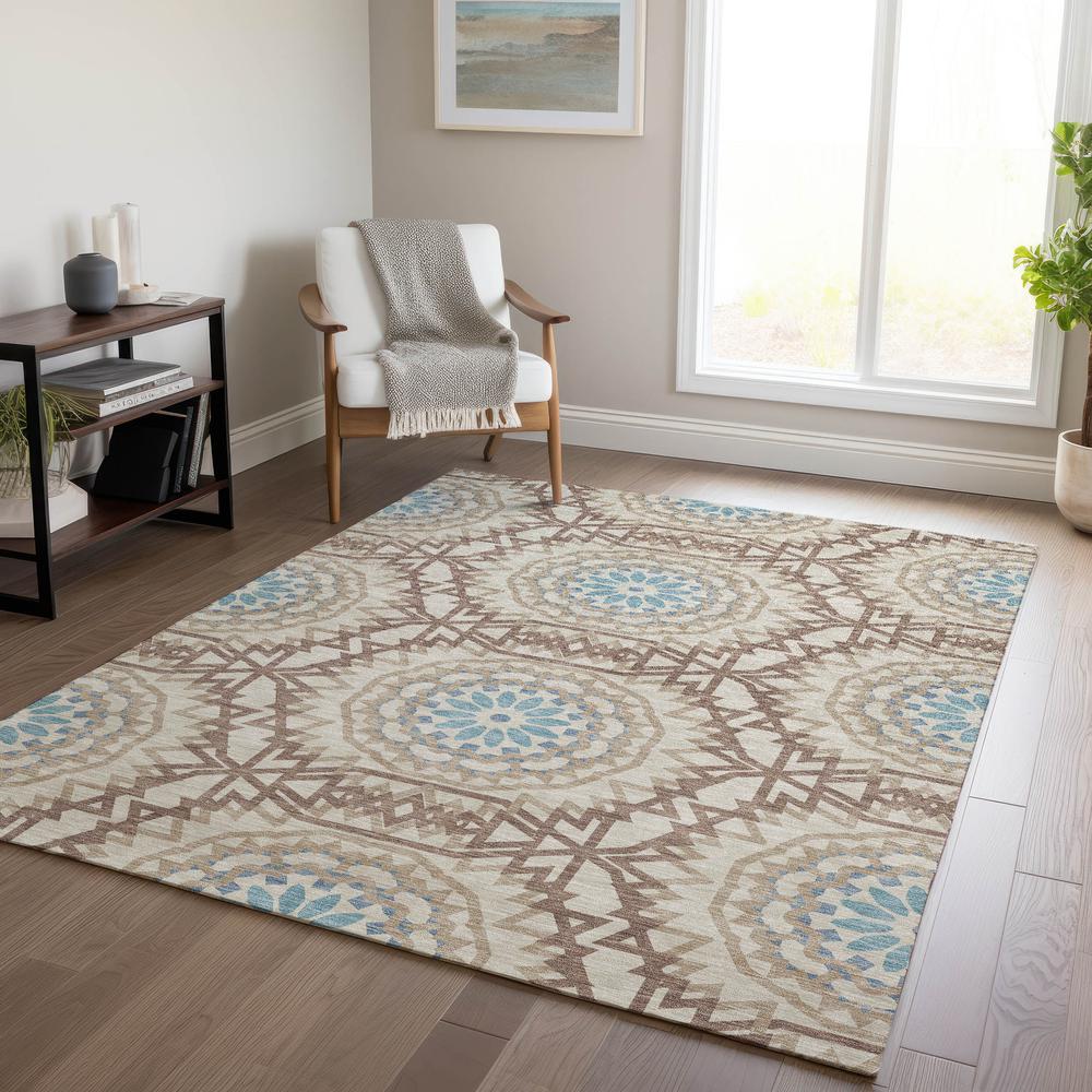 Chantille ACN619 Brown 2'6" x 3'10" Rug. Picture 6