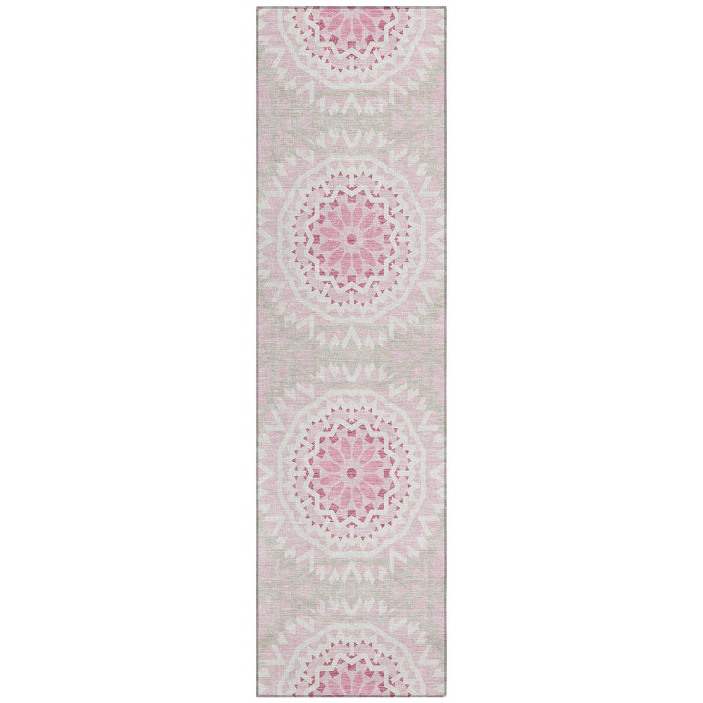 Chantille ACN619 Pink 2'3" x 7'6" Rug. Picture 1