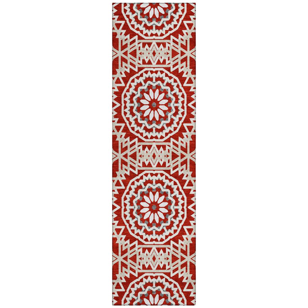 Chantille ACN619 Red 2'3" x 7'6" Rug. Picture 1