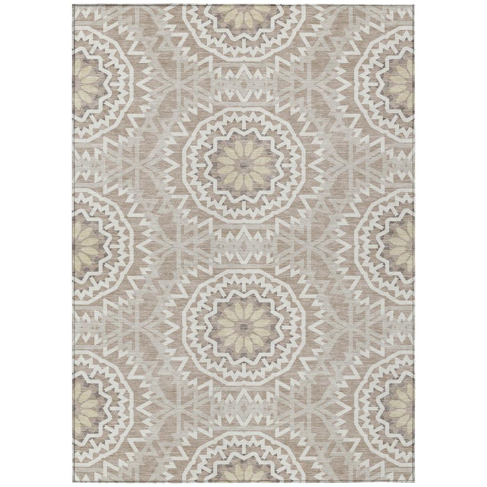 Chantille ACN619 Brown 2'6" x 3'10" Rug. Picture 1