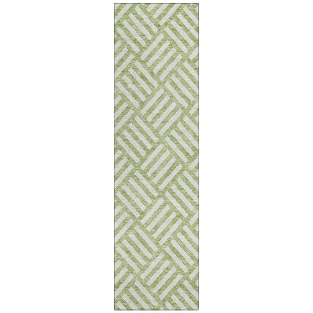 Chantille ACN620 Green 2'3" x 7'6" Rug. Picture 1