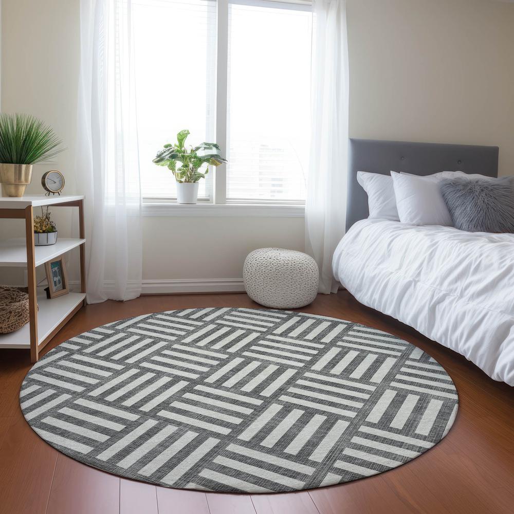 Chantille ACN620 Gray 8' x 8' Rug. Picture 6