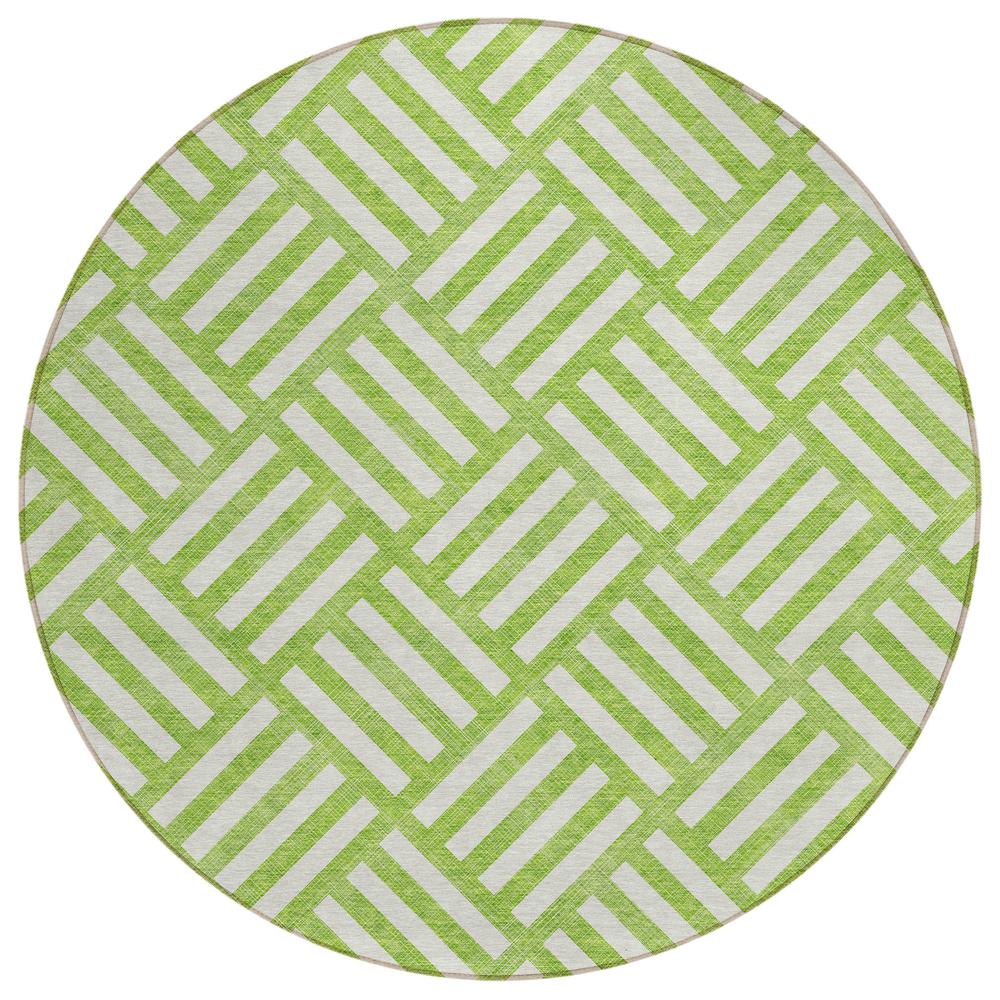 Chantille ACN620 Green 8' x 8' Rug. Picture 1