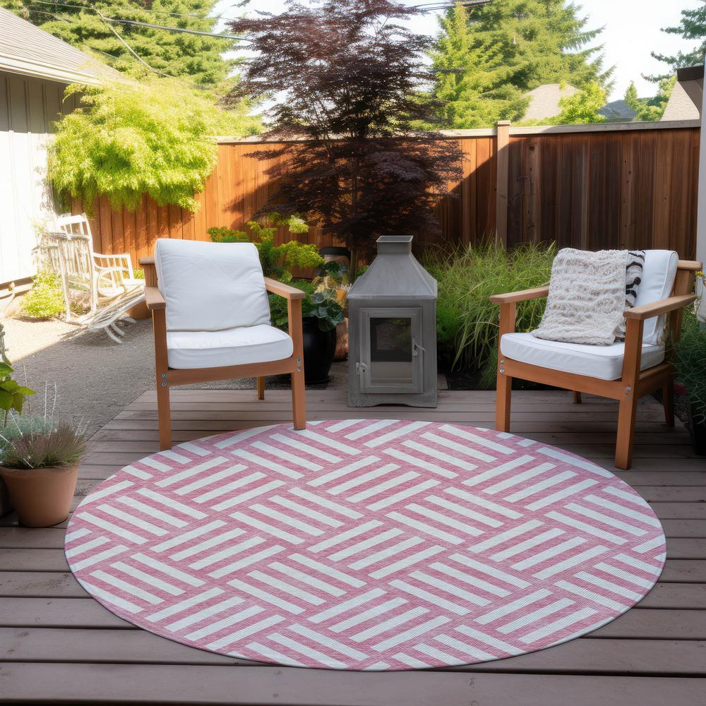 Chantille ACN620 Pink 8' x 8' Rug. Picture 7