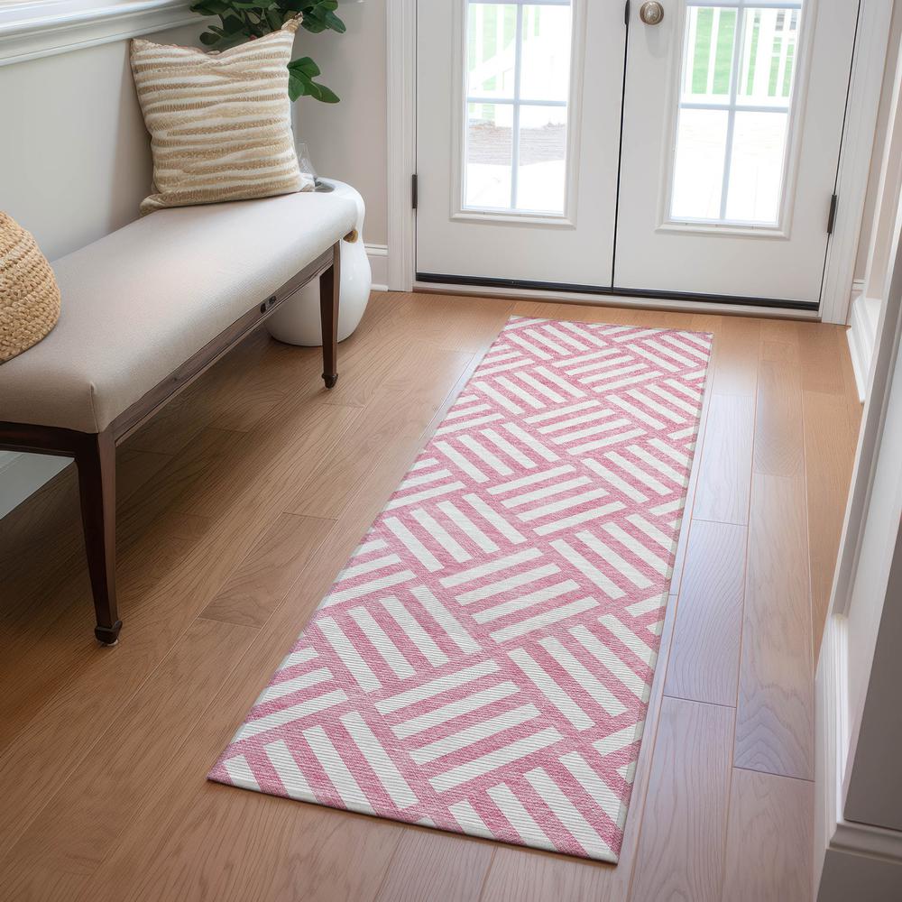 Chantille ACN620 Pink 2'3" x 7'6" Rug. Picture 6