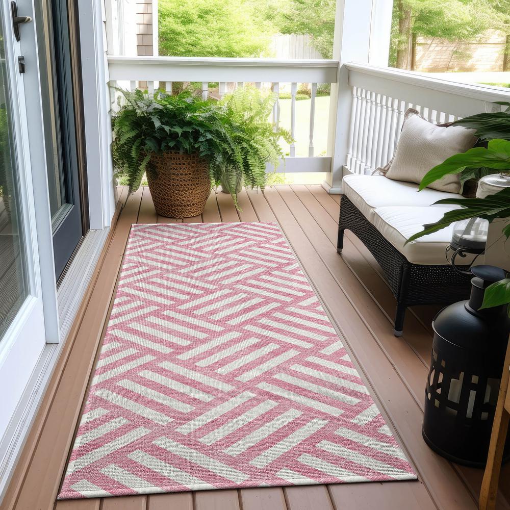 Chantille ACN620 Pink 2'3" x 7'6" Rug. Picture 7
