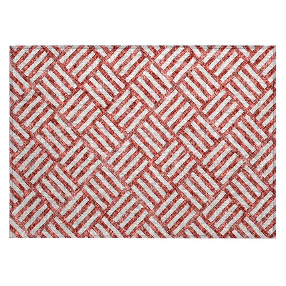 Chantille ACN620 Red 1'8" x 2'6" Rug. Picture 1