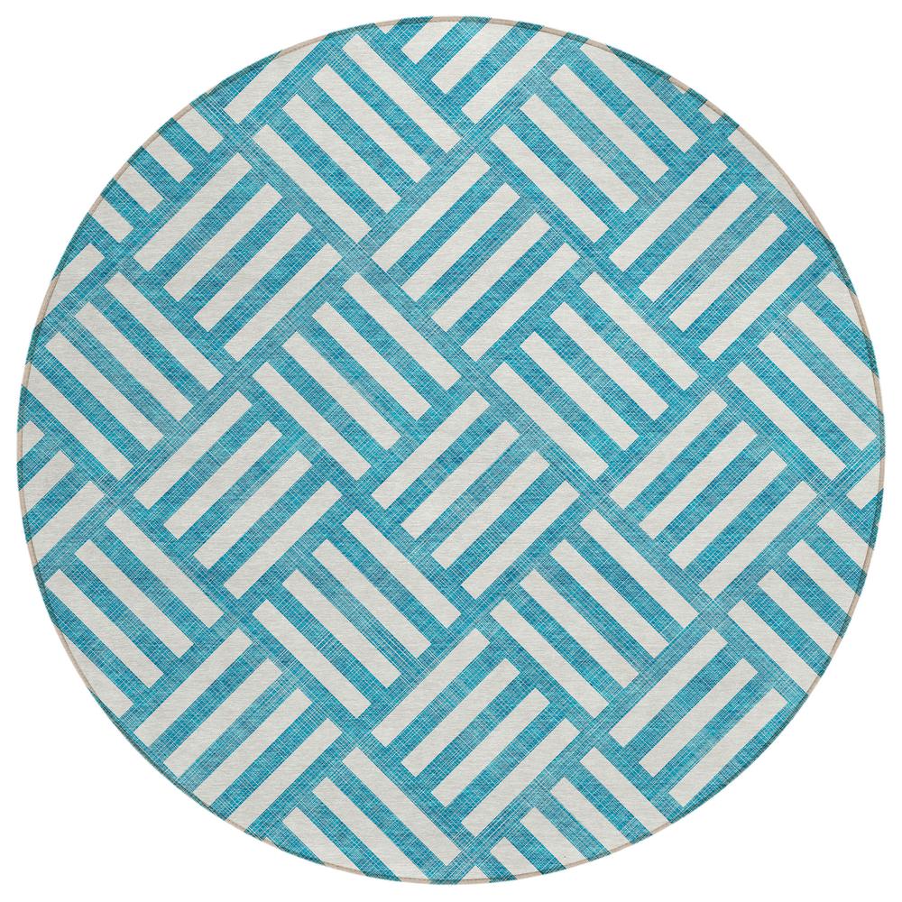 Chantille ACN620 Teal 8' x 8' Rug. The main picture.