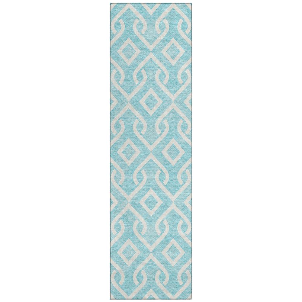 Chantille ACN621 Teal 2'3" x 7'6" Rug. Picture 1