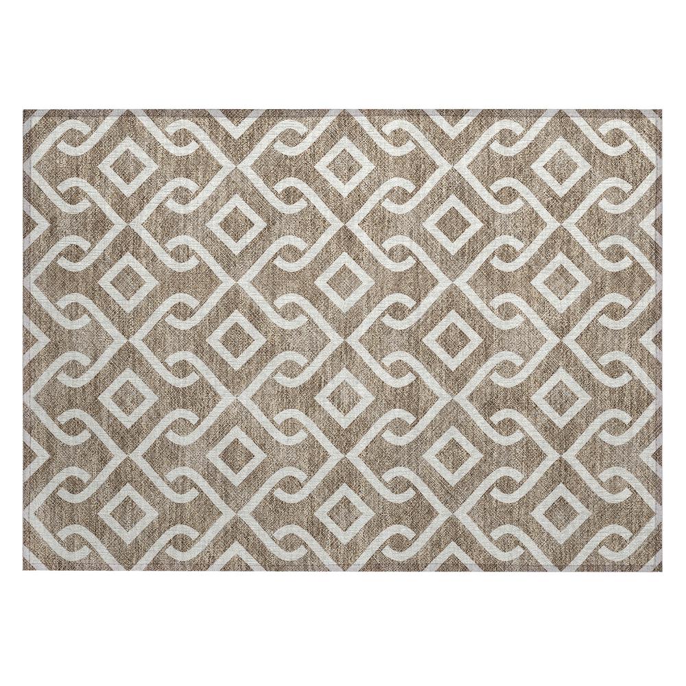 Chantille ACN621 Brown 1'8" x 2'6" Rug. Picture 1