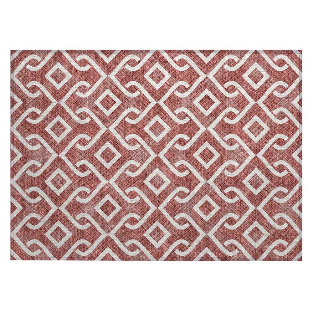 Chantille ACN621 Red 1'8" x 2'6" Rug. Picture 1