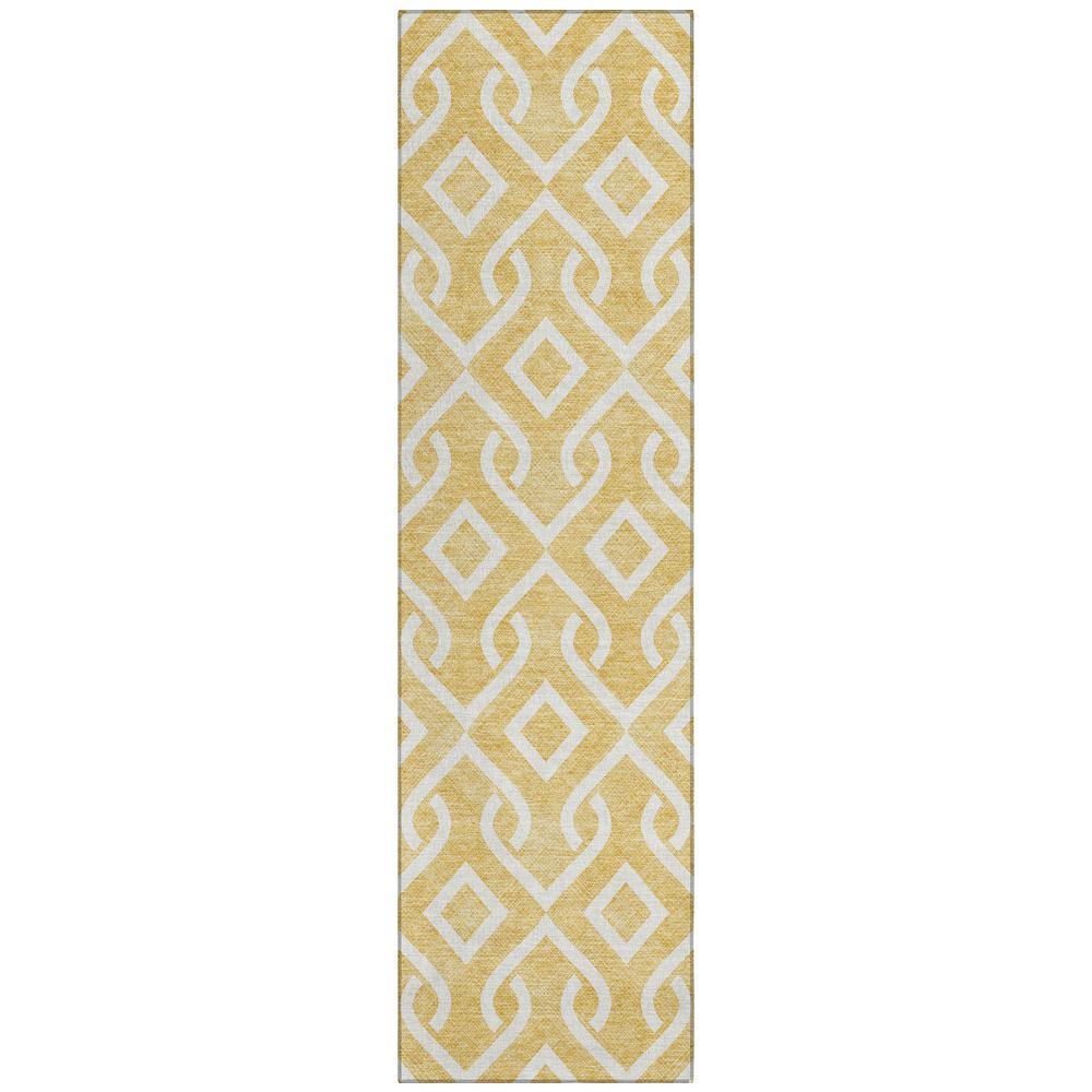 Chantille ACN621 Gold 2'3" x 7'6" Rug. Picture 1