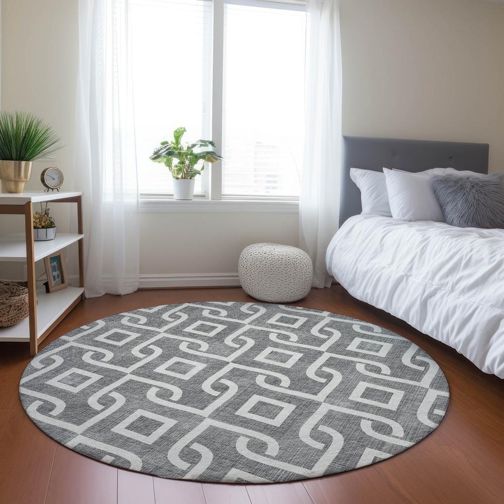 Chantille ACN621 Gray 8' x 8' Rug. Picture 6