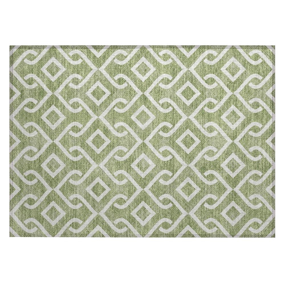 Chantille ACN621 Green 1'8" x 2'6" Rug. Picture 1