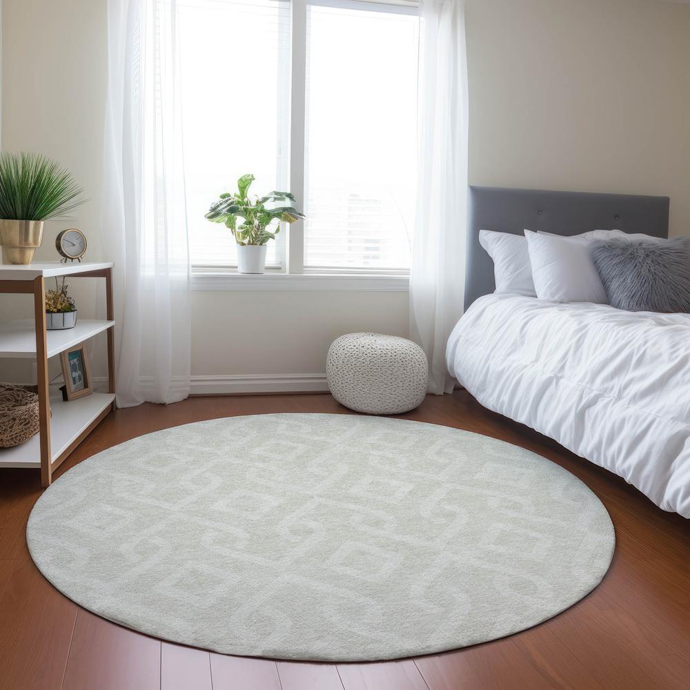 Chantille ACN621 Ivory 8' x 8' Rug. Picture 6