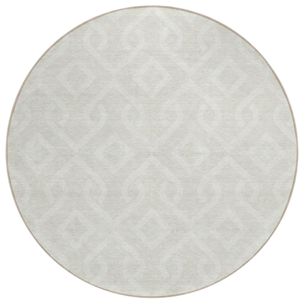 Chantille ACN621 Ivory 8' x 8' Rug. Picture 1
