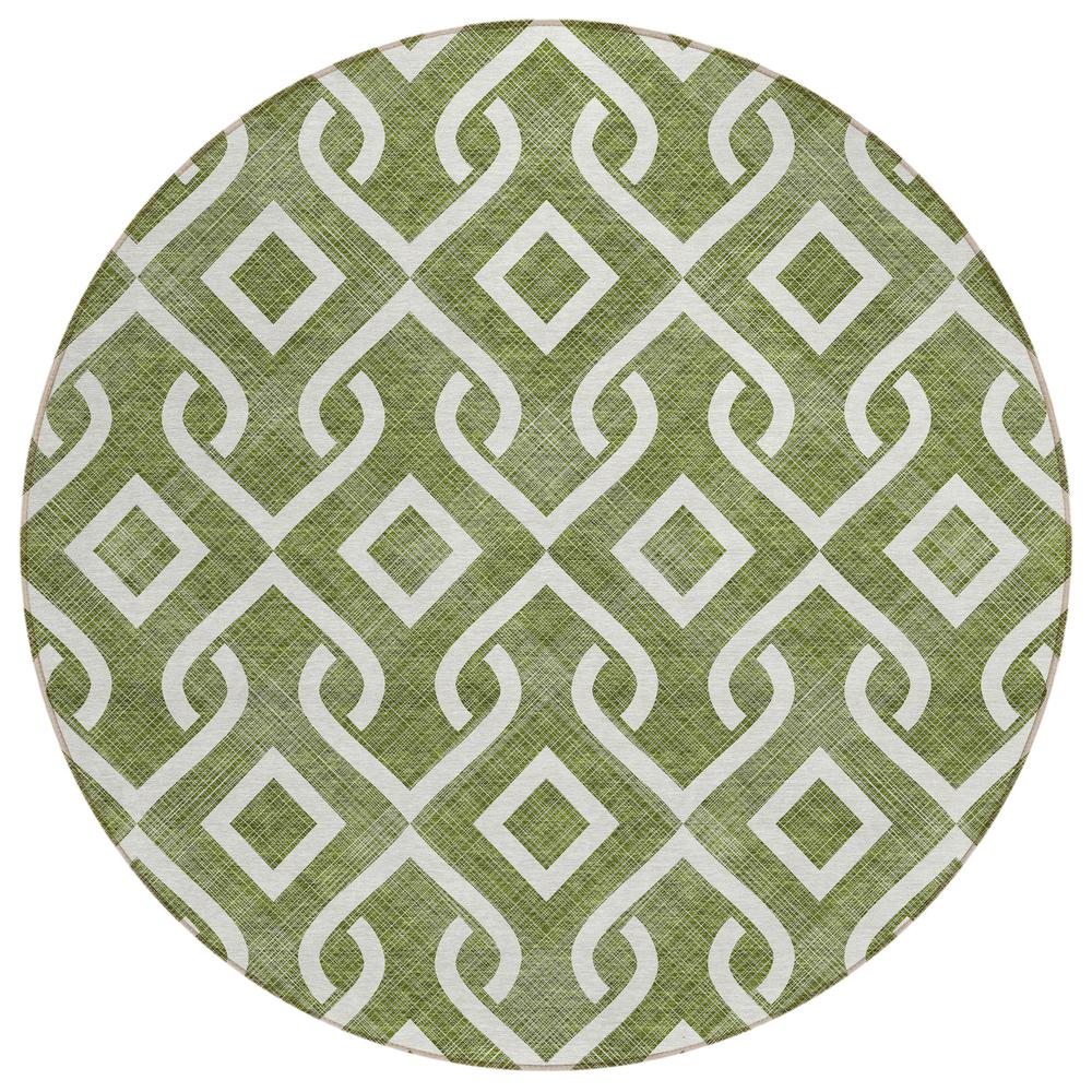 Chantille ACN621 Green 8' x 8' Rug. Picture 1