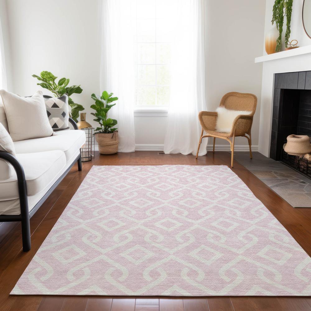 Chantille ACN621 Pink 2'6" x 3'10" Rug. Picture 7