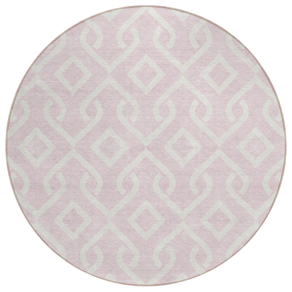Chantille ACN621 Pink 8' x 8' Rug. Picture 1