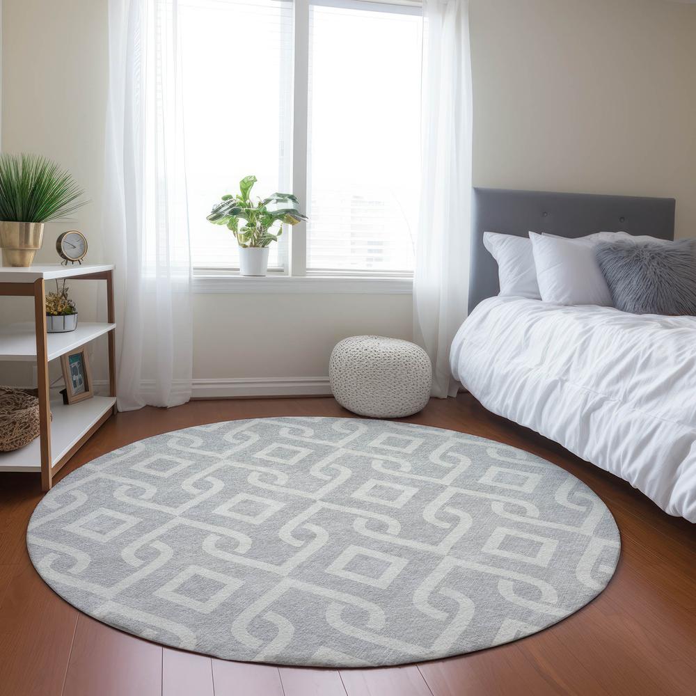 Chantille ACN621 Gray 8' x 8' Rug. Picture 6