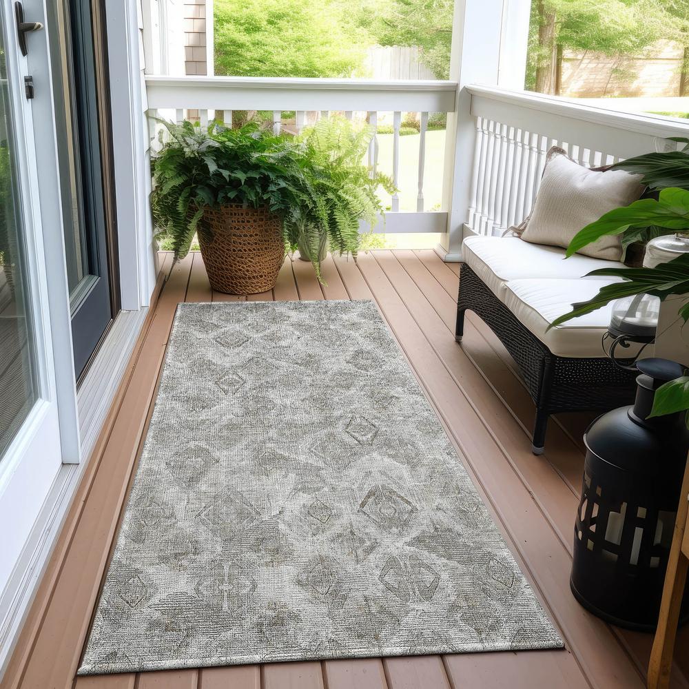 Chantille ACN622 Gray 2'3" x 7'6" Rug. Picture 7