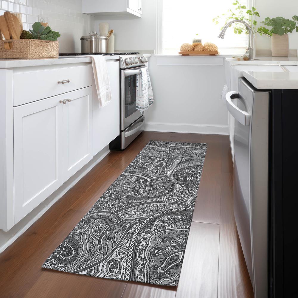Chantille ACN623 Gray 2'3" x 7'6" Rug. Picture 6