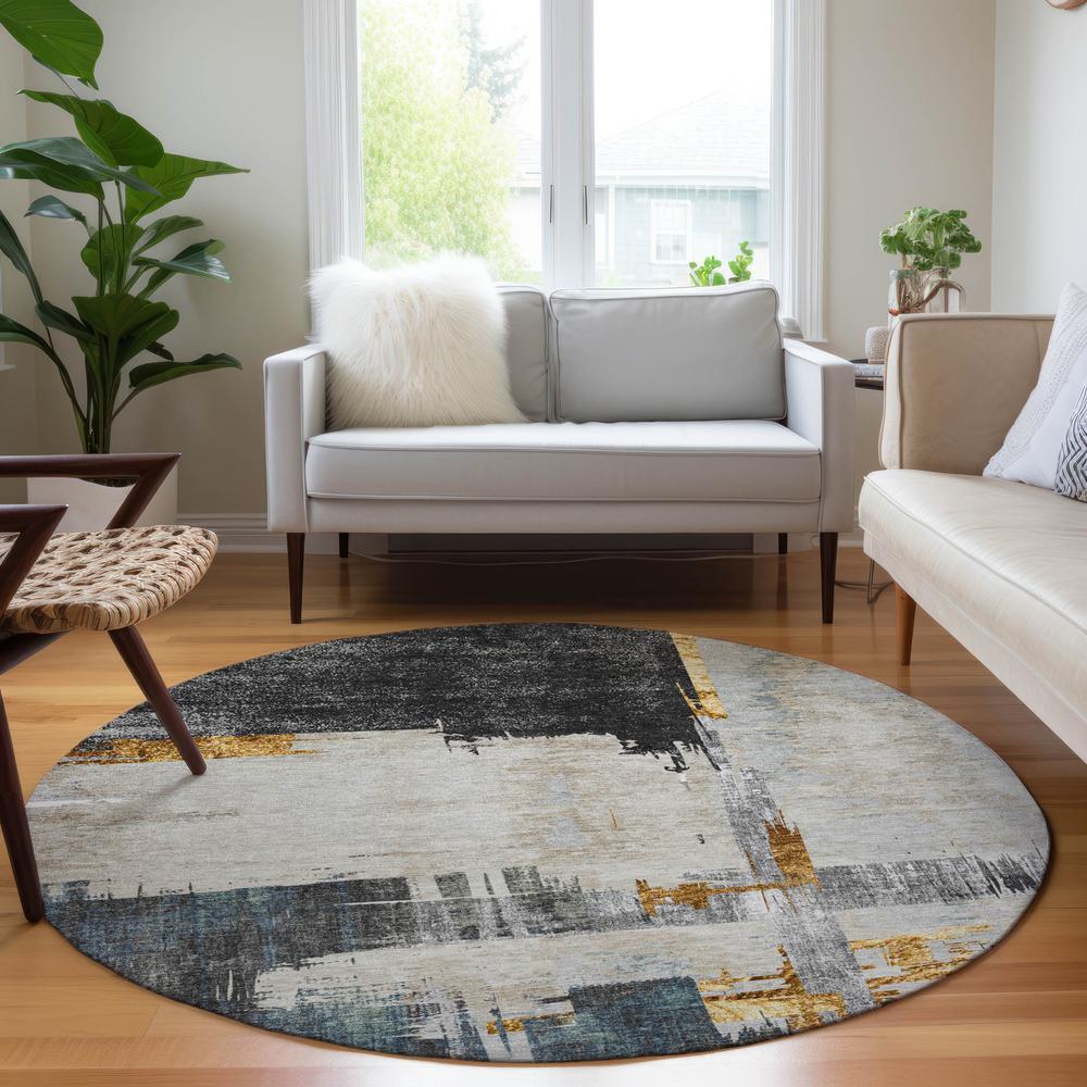 Chantille ACN624 Gray 8' x 8' Rug. Picture 6