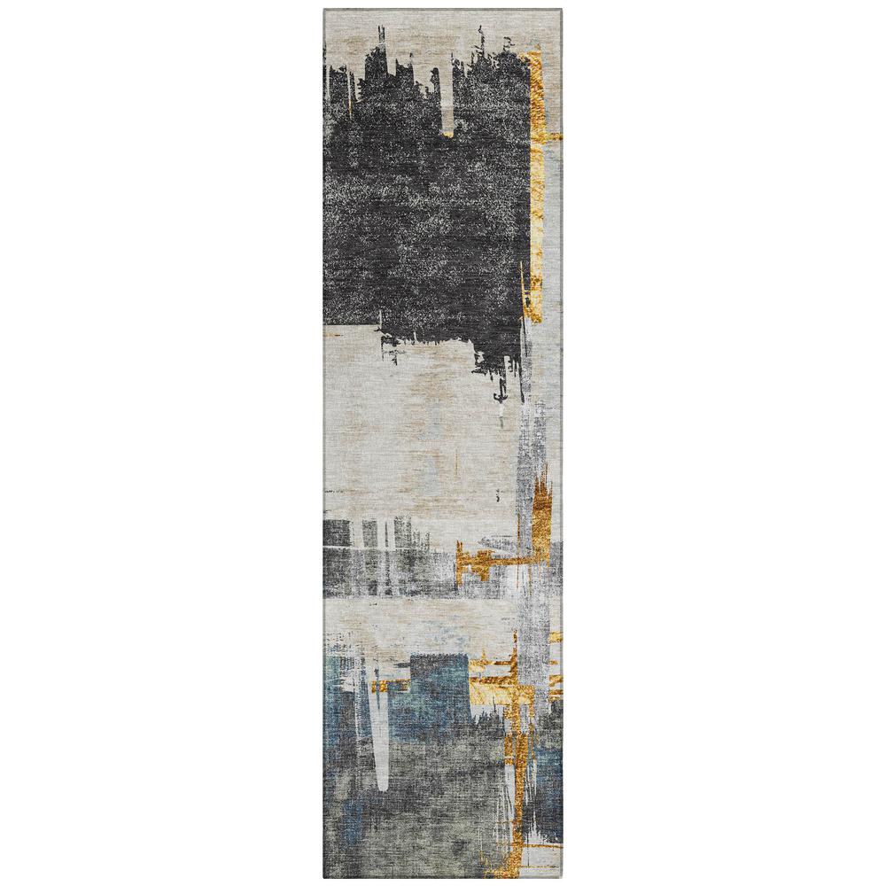 Chantille ACN624 Gray 2'3" x 7'6" Rug. Picture 1