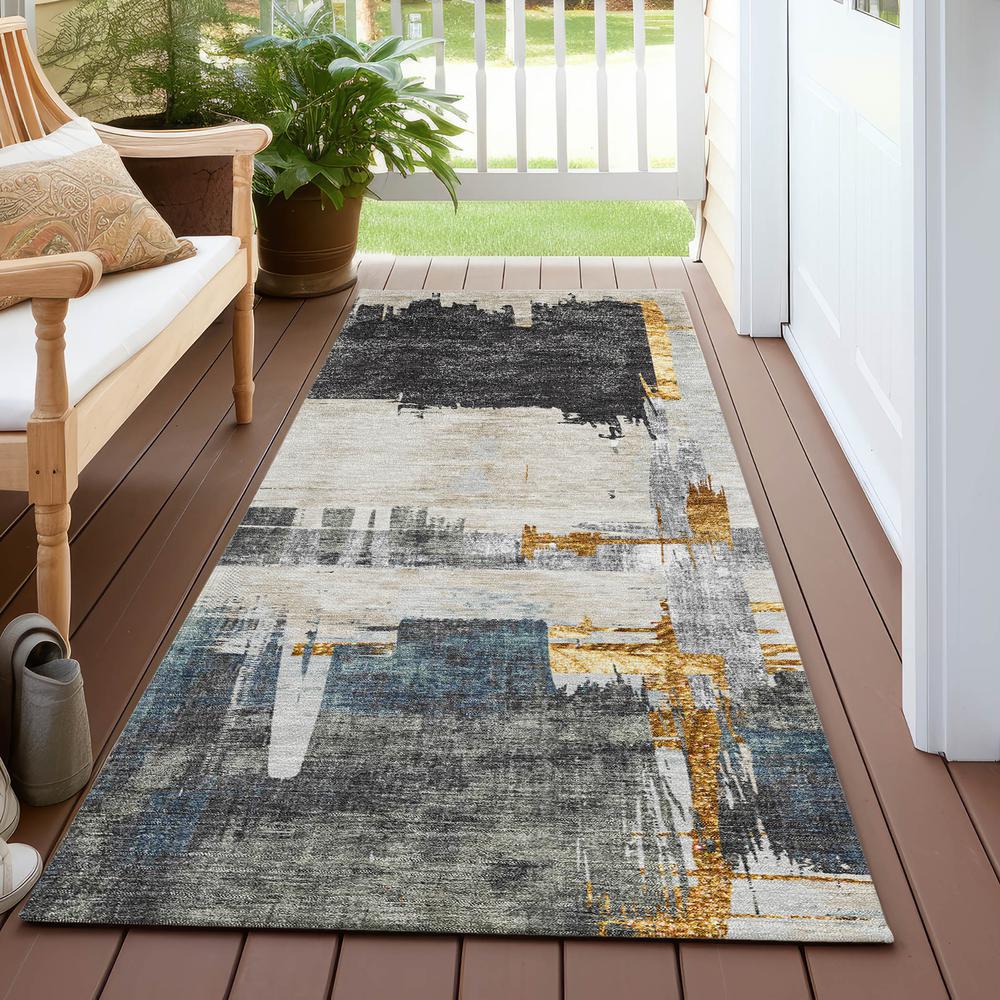 Chantille ACN624 Gray 2'3" x 7'6" Rug. Picture 7