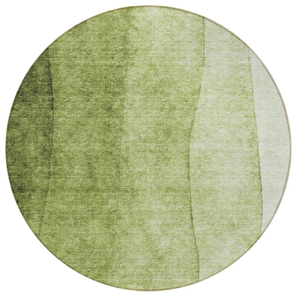 Chantille ACN625 Green 8' x 8' Rug. Picture 1