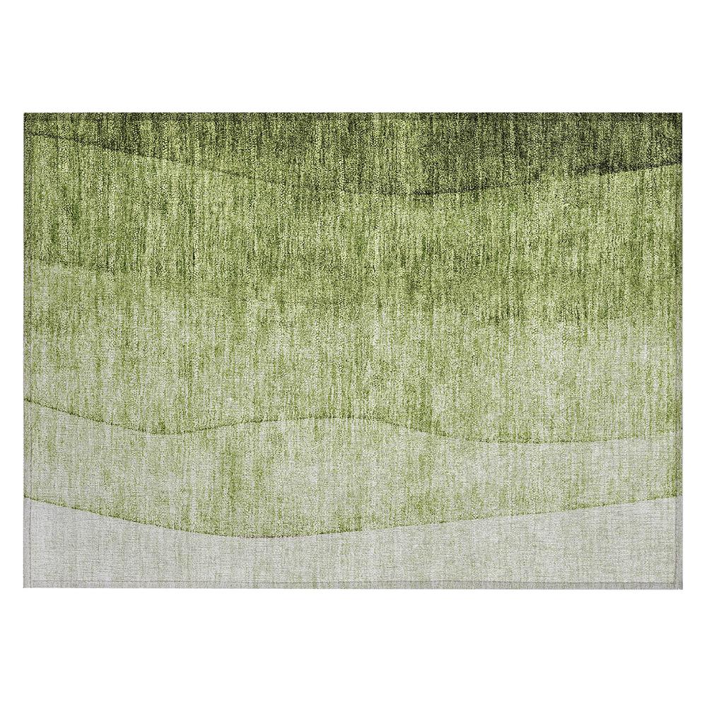 Chantille ACN625 Green 1'8" x 2'6" Rug. Picture 1