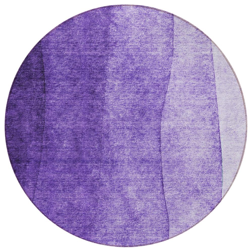 Chantille ACN625 Purple 8' x 8' Rug. Picture 1