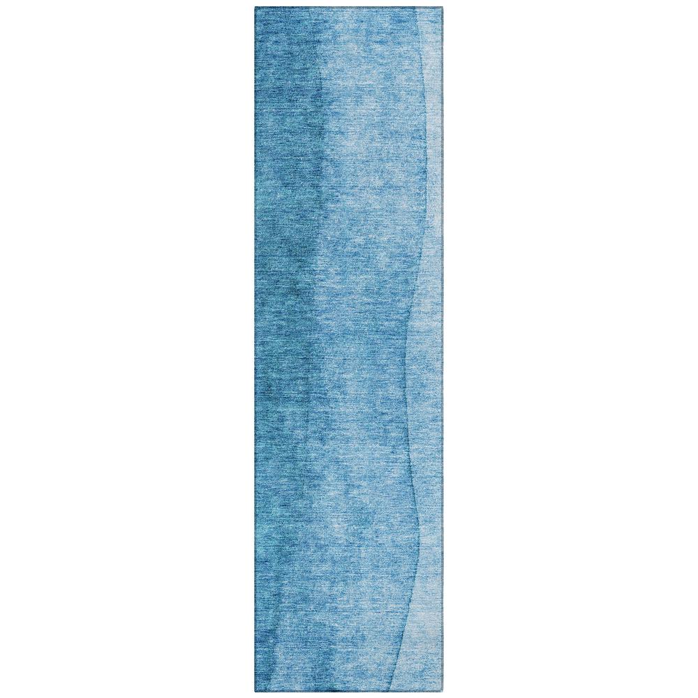 Chantille ACN625 Teal 2'3" x 7'6" Rug. Picture 1
