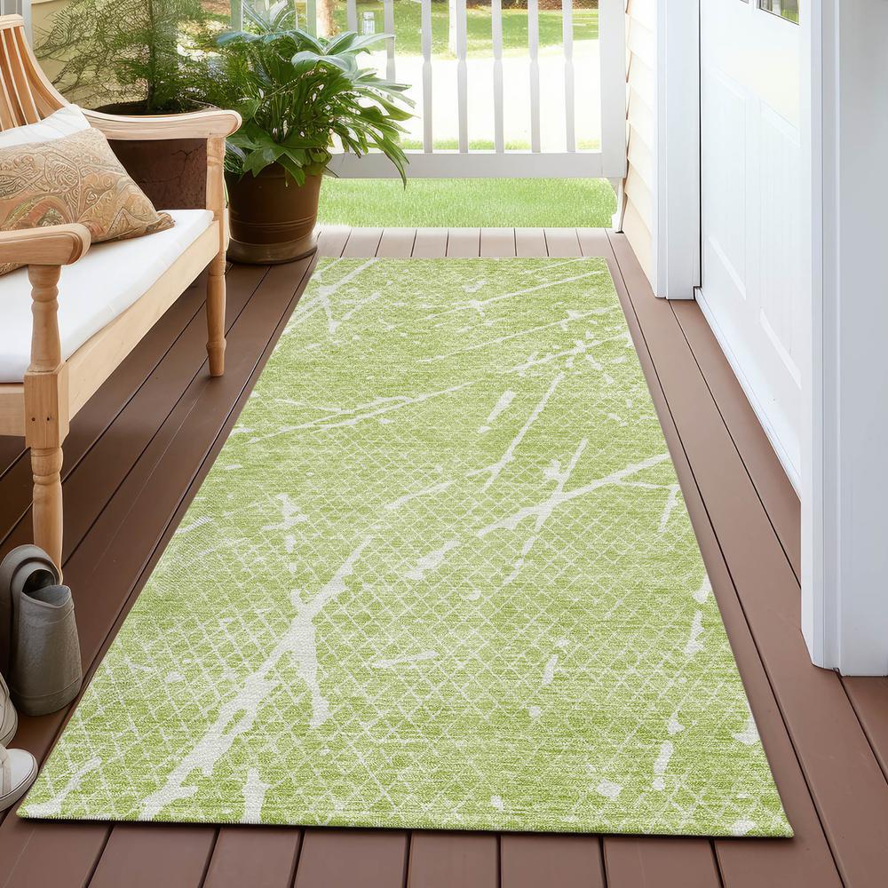 Chantille ACN628 Green 2'3" x 7'6" Rug. Picture 7
