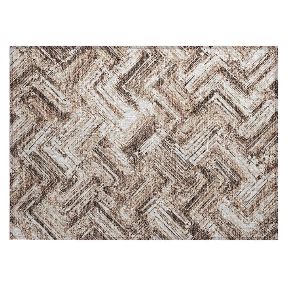 Chantille ACN630 Brown 1'8" x 2'6" Rug. Picture 1